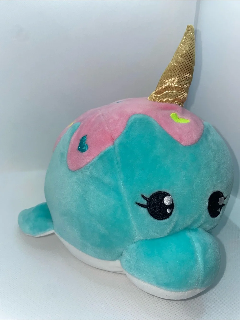 Spark Create Imagine Ice Cream Narwhal Plush Stuffed Animal – 8